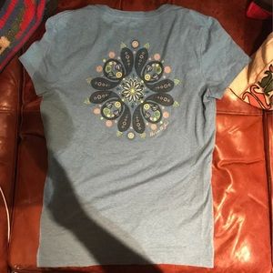 The North Face v neck tee